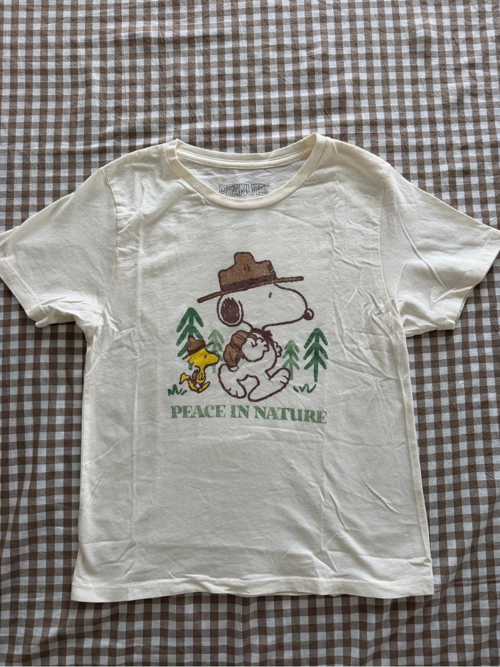 Peanuts Snoopy 'Peace in Nature' Tee
